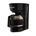 thumbnail image 1 of BLACK+DECKER 12-Cup Coffee Maker with Easy On/Off Switch, Easy Pour, Non-Drip Carafe with Removable Filter Basket, Vortex Technology, Black, 1 of 7