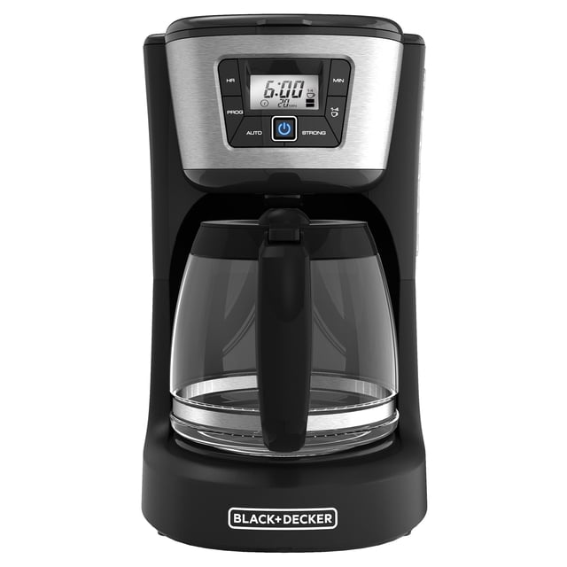 BLACK+DECKER 12-Cup Programmable Coffee Maker, CM2030B - Walmart.com