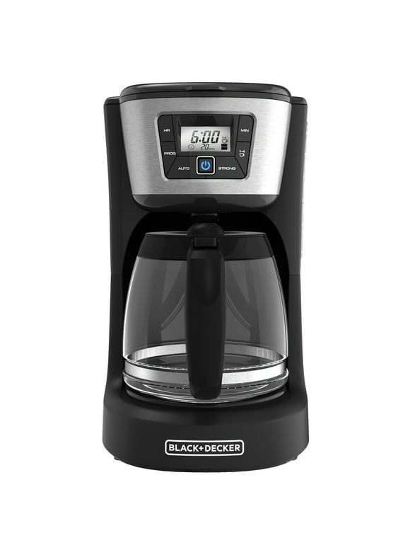BLACK+DECKER 12-Cup Programmable Coffee Maker, CM2030B