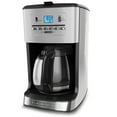 thumbnail image 1 of BLACK+DECKER 12-Cup Programmable Coffee & Tea Maker, Stainless Steel, CM3005S, 1 of 6