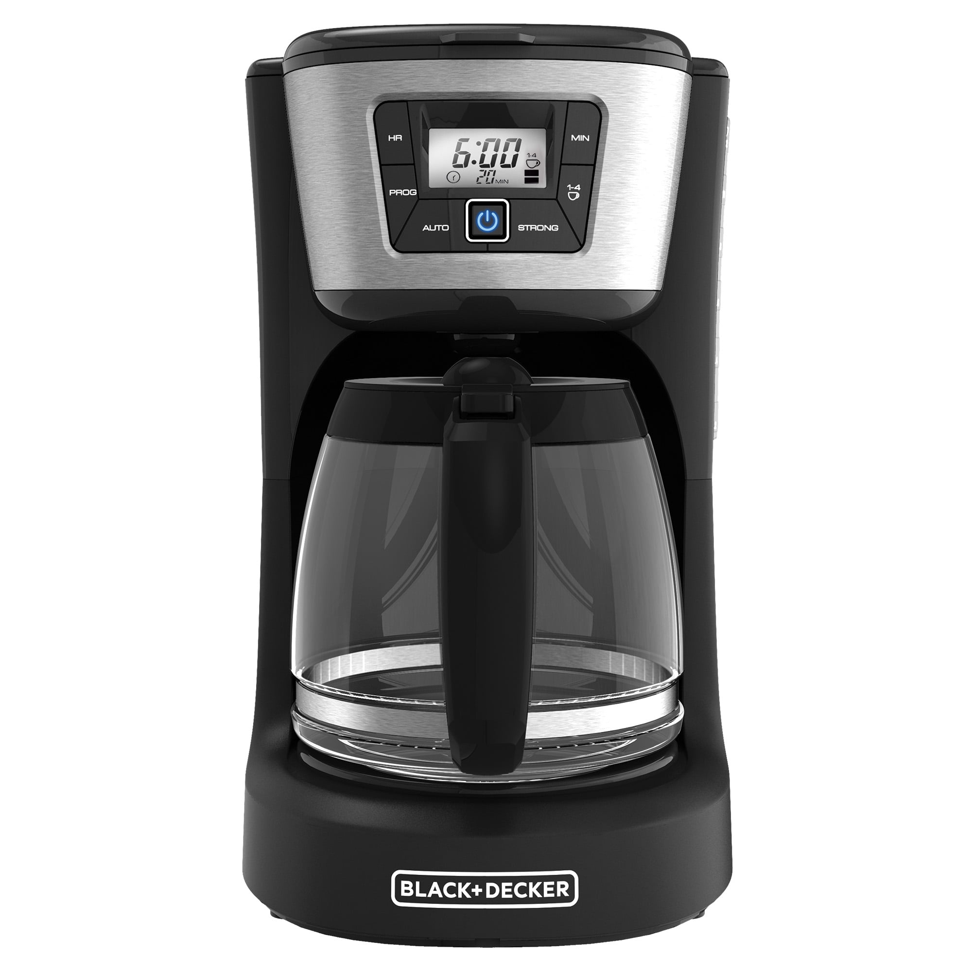 Black & Decker Café Select 12-Cup Dual Brew Coffeemaker Black/Silver  CM6000BDM - Best Buy
