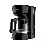 BLACK+DECKER 12-Cup Drip Coffee Maker with Easy On/Off Switch and Sneak-A-Cup Feature