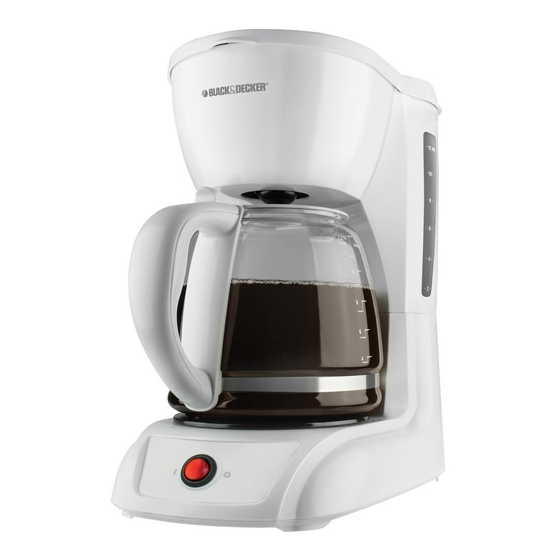 Black + Decker 12-Cup Coffee Maker with Glass Carafe