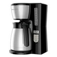 thumbnail image 1 of BLACK+DECKER 12-Cup Thermal Programmable Coffee maker, Brew Strength Selector, Auto-clean, Black and Silver, 1 of 6