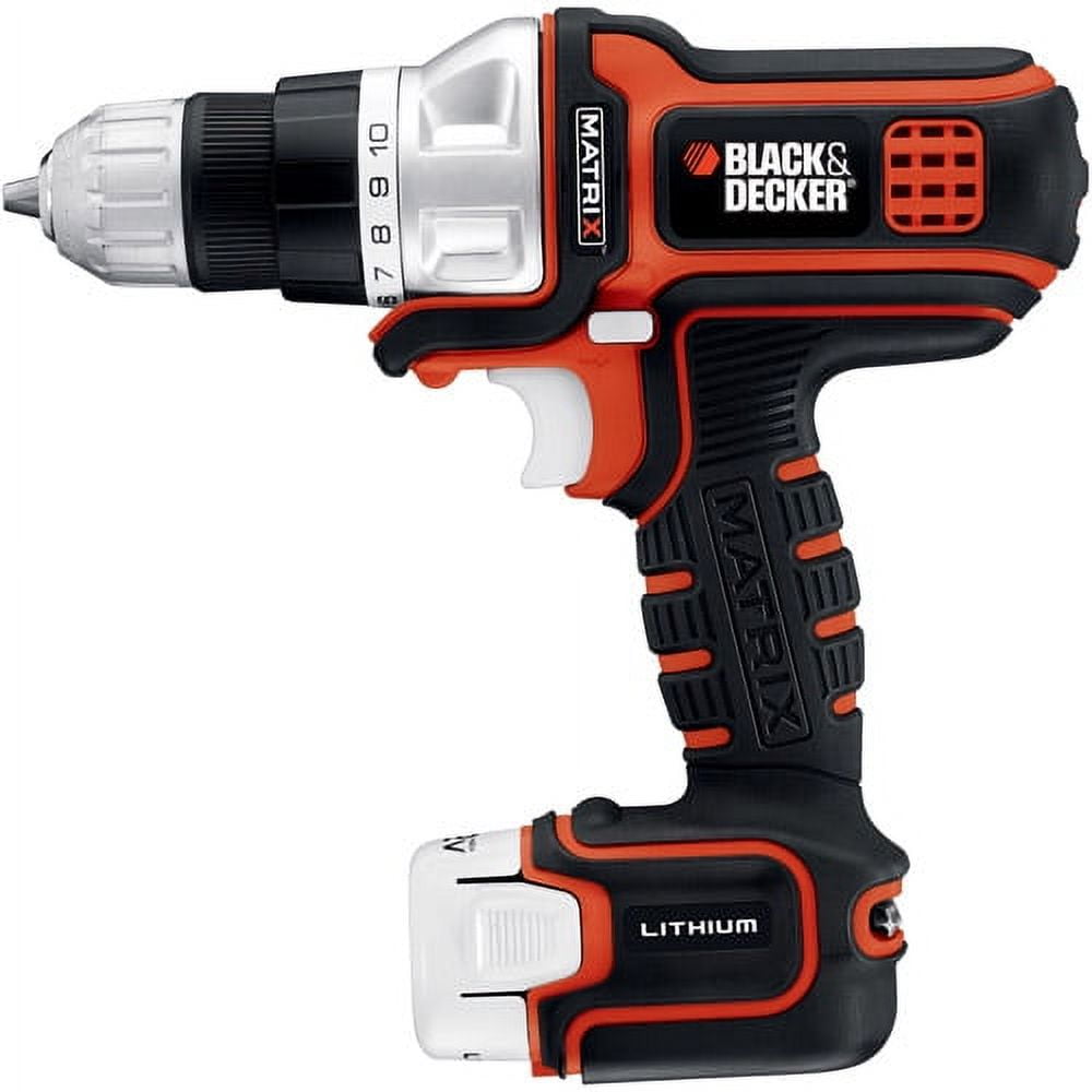 BLACK+DECKER 12-Volt Matrix Drill, BDCDMT112 