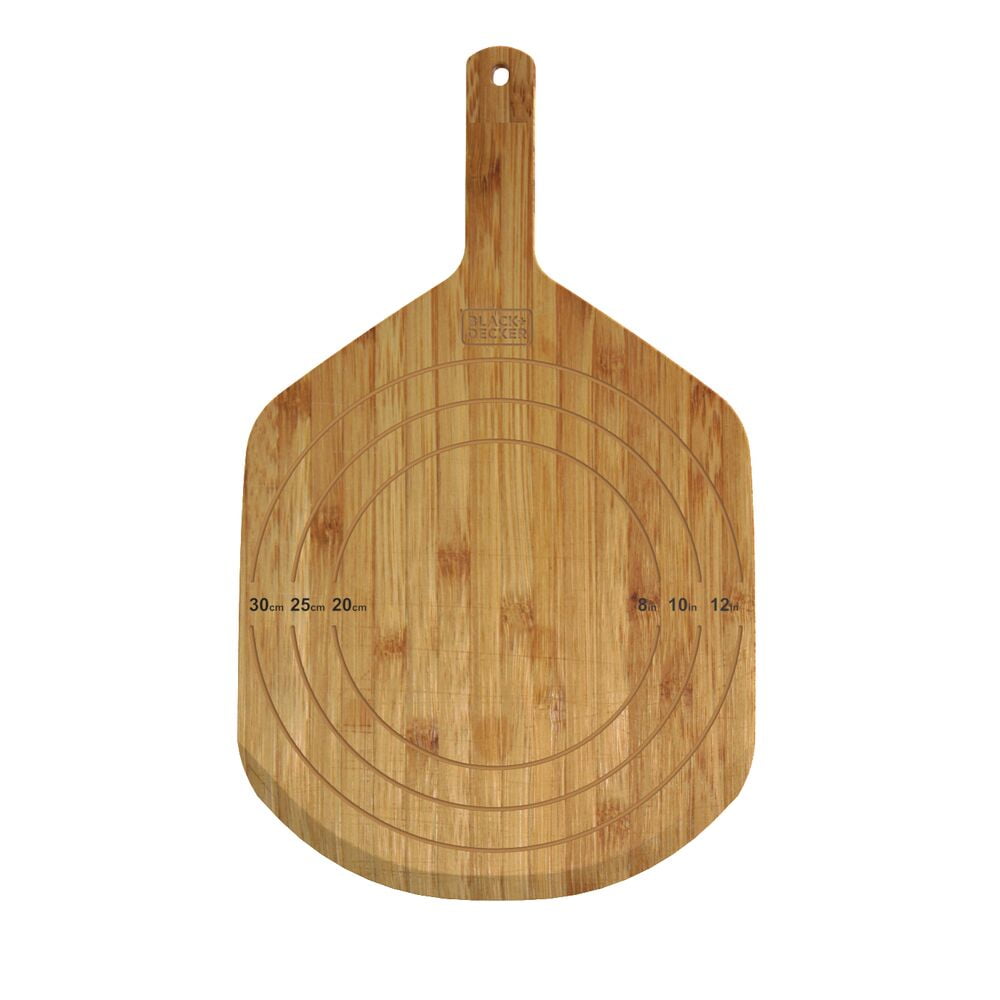 BLACK+DECKER 12 in. Wooden Pizza Peel (BPZA12WP)