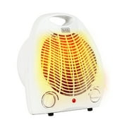 BLACK+DECKER 1500W Portable Indoor Personal Desktop Space Heater, White