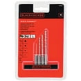 thumbnail image 1 of BLACK+DECKER 15054 4pc Hex Drill Bit Set, 1 of 2