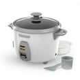 thumbnail image 1 of BLACK+DECKER 16 Cup White Rice Cooker, 1 of 6