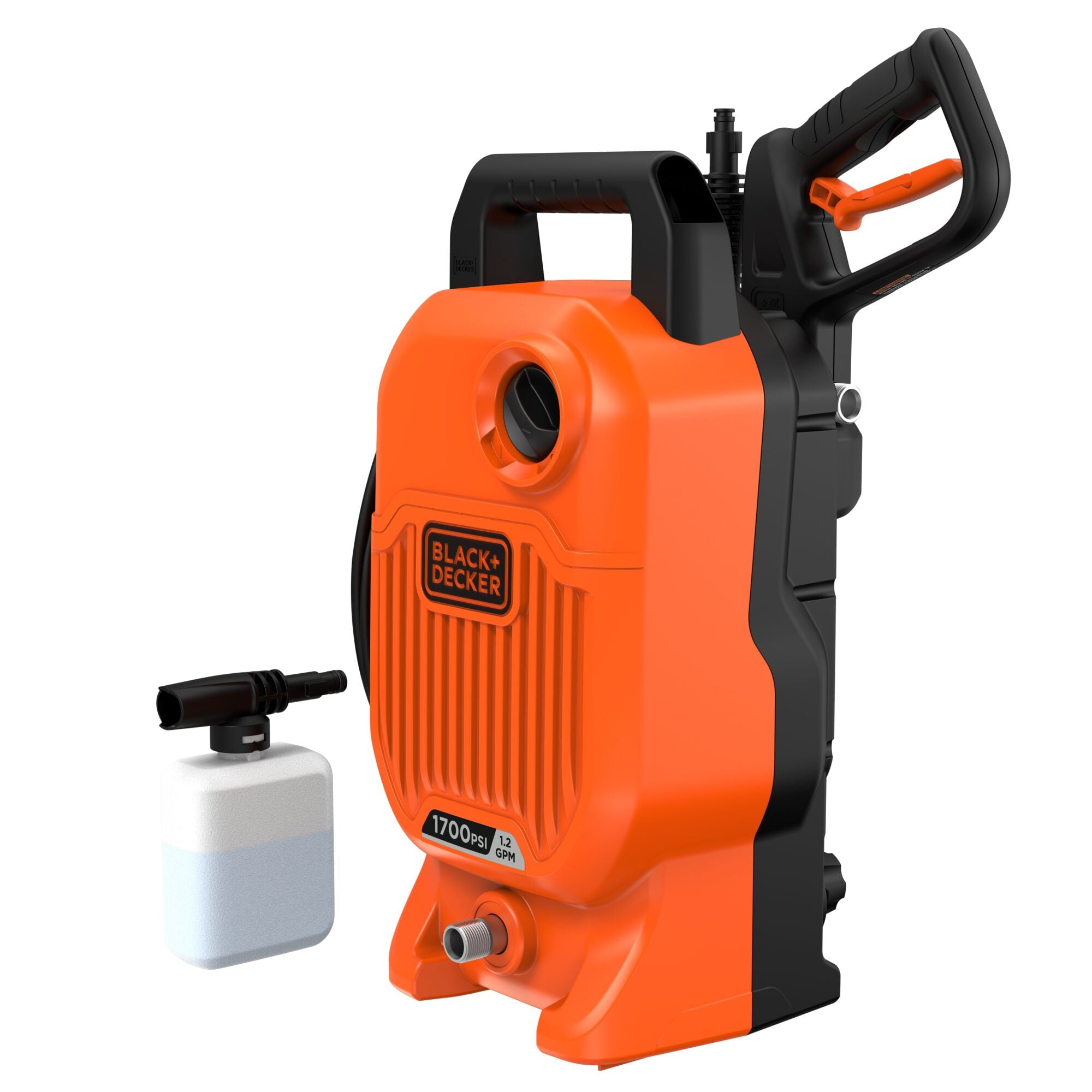 BLACK+DECKER 1700 PSI at 1.2 GPM Electric Pressure Washer