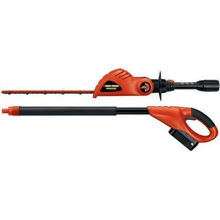 BLACK+DECKER 18V Cordless Pole Hedge Trimmer, NPT318
