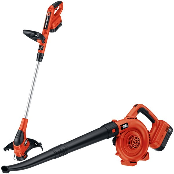BLACK DECKER 18V Trimmer and Sweeper Combo Kit NCC218