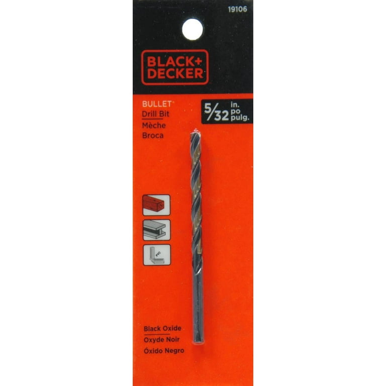BLACK DECKER 19106 Bullet Drill Bit 5 32in Walmart