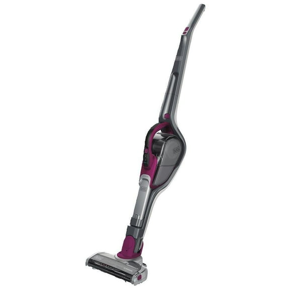 BLACK+DECKER 2-IN-1 Cordless Lithium Ion Stick + Hand Vacuum (Eggplant Purple), HSVJ520JMBF27