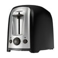 thumbnail image 1 of BLACK+DECKER 2-Slice Extra Wide Slot Toaster, Black, Silver, TR1278B, 1 of 13