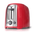 thumbnail image 1 of BLACK+DECKER 2-Slice Extra Wide Slot Toaster, Red/Silver, TR1278TRM, 1 of 11