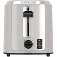 thumbnail image 1 of BLACK+DECKER 2-Slice Toaster, Extra-Wide Slots, 7 Shade Settings, Bagel & Frozen Functions, Removable Crumb Tray, 1 of 9