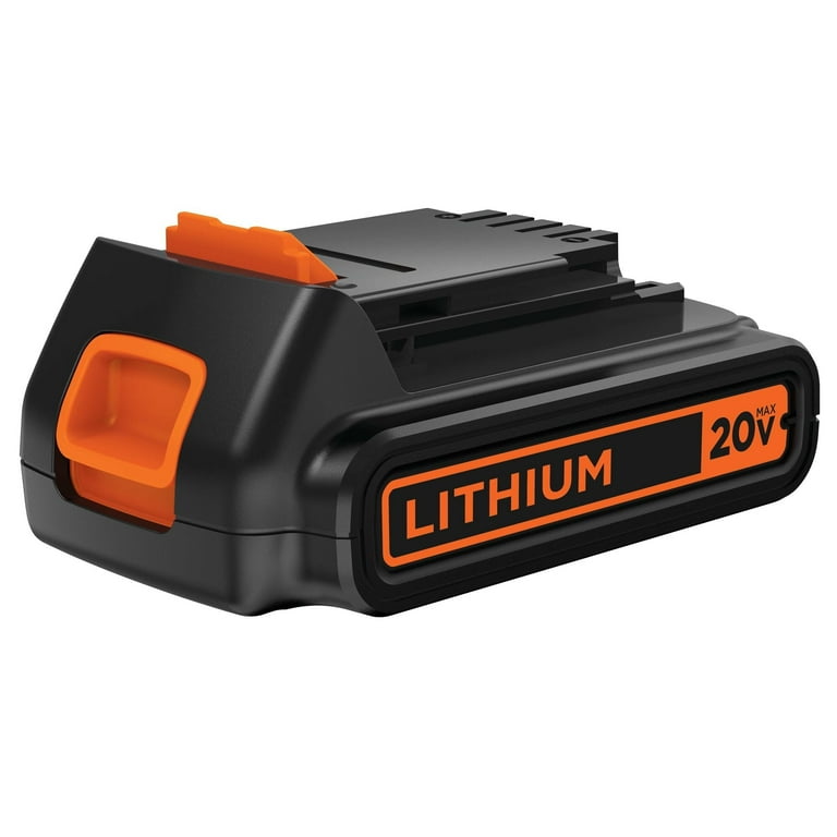BLACK+DECKER 20-Volt MAX* Lithium-Ion Battery, LBXR20 BLACK+DECKER 20-Volt MAX* Lithium-Ion Battery, LBXR20