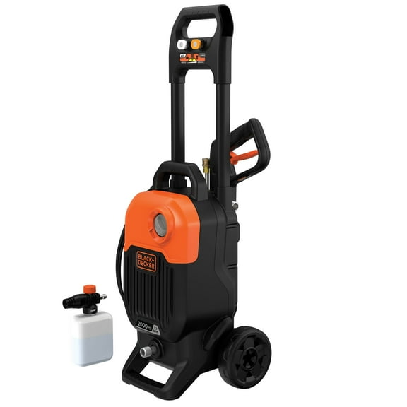 BLACK+DECKER 2000 Psi 1.2 Gpm Pressure Washer, (BEPW2000)