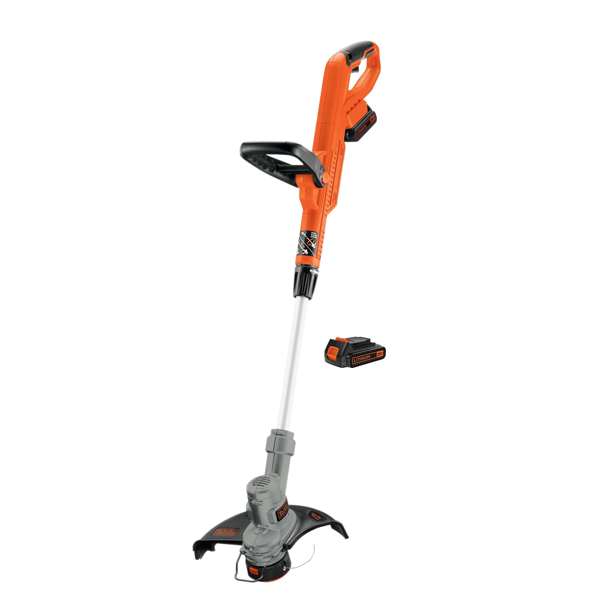 BLACK+DECKER 20V MAX* 12" String Trimmer/Edger, (LST320C)