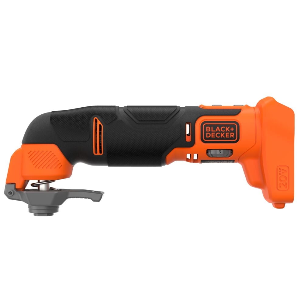 BLACK+DECKER 20V MAX* Bare Oscillating Multi-Tool, (BDCOS20B)