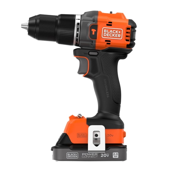 BLACK+DECKER 20V MAX* POWERCONNECT Cordless Brushless Hammer Drill Kit (Battery & Charger Included)