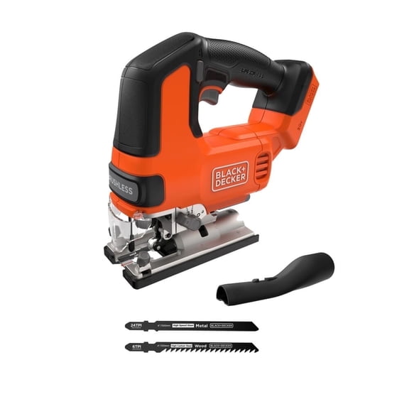 BLACK+DECKER 20V MAX* POWERCONNECT; Cordless Brushless Jig Saw (Battery & Charger Not Included)