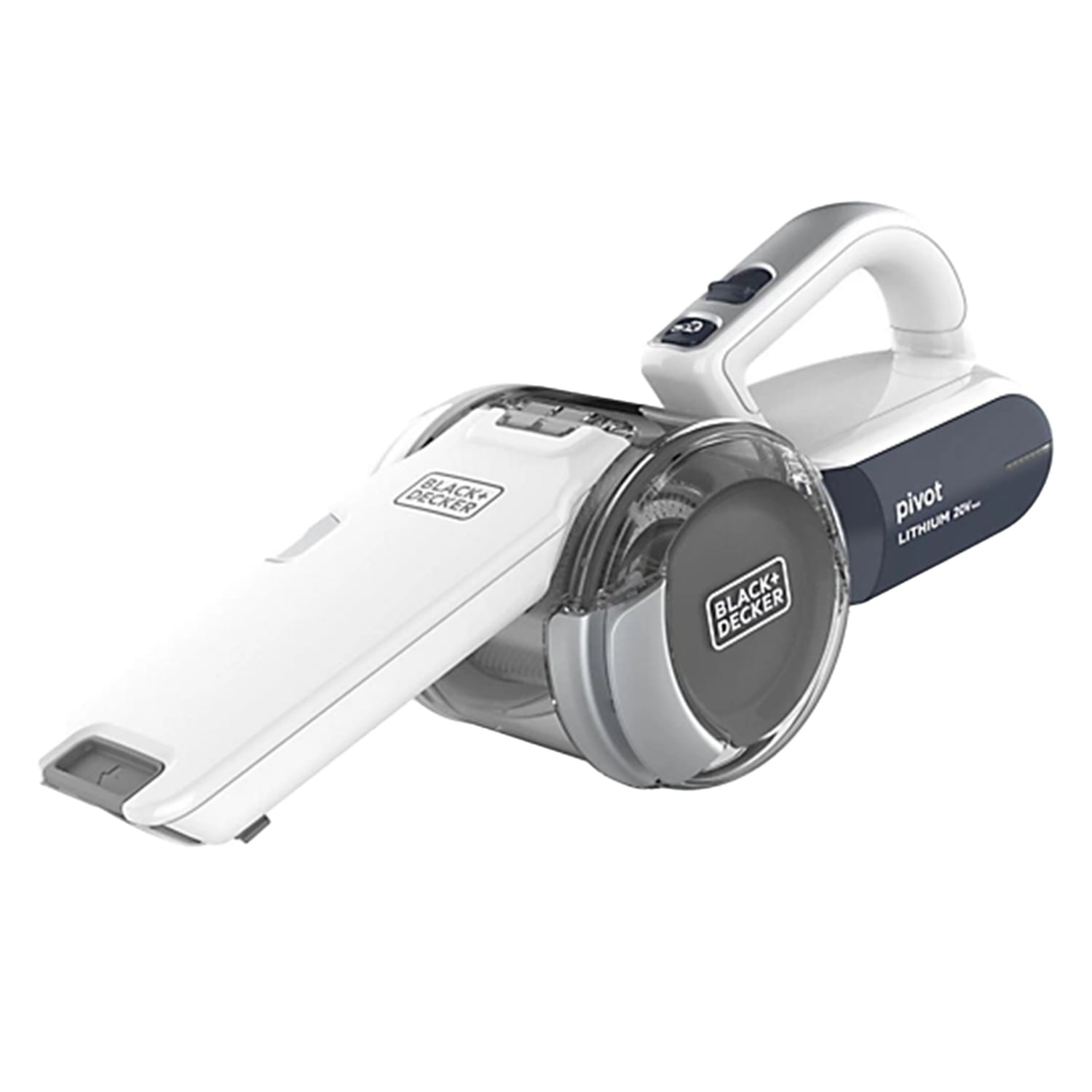 BLACK + DECKER 20V Max Lithium Cordless Pivot Vac w/ BuiltIn Tools
