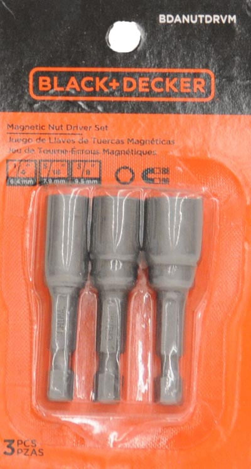 BLACK+DECKER 3 Piece Nutdriver Set