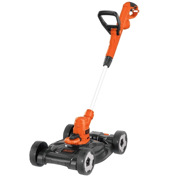 BLACK+DECKER 3-in-1 String Trimmer/Edger & Lawn Mower, 6.5-Amp, 12-Inch, Corded, (MTE912)