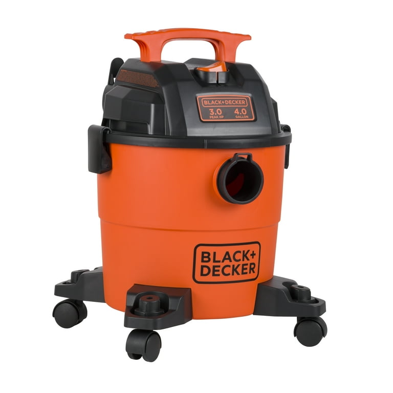 BLACK+DECKER 4 Gallon Poly Series Wet/Dry Vacuum 