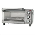 thumbnail image 1 of BLACK+DECKER 4-Slice Toaster Oven, Easy Controls, Stainless Steel, TO1760SS, 1 of 8