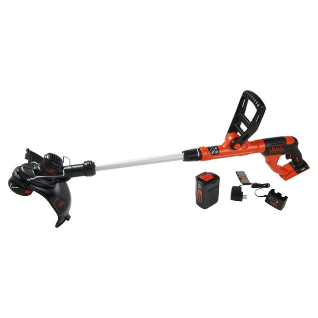 BLACK+DECKER 40V MAX* Lithium Trimmer/Edger with Automatic Feed Spool