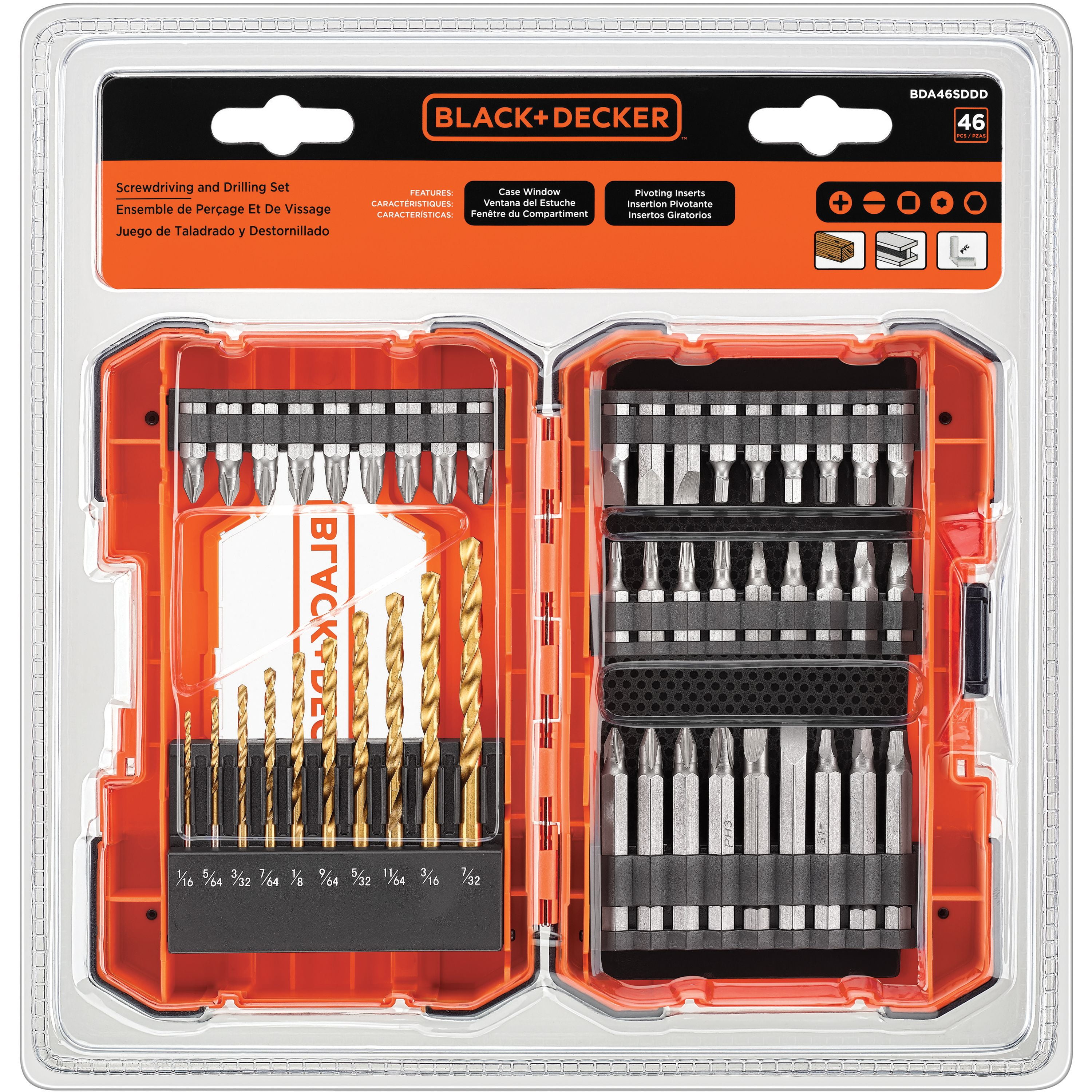 BLACK+DECKER Drilling and Driving Complete Home Essentials Set