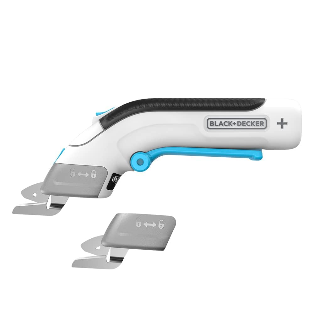 BLACK+DECKER 4V MAX Cordless Electric Fabric Craft Scissors, USB ...