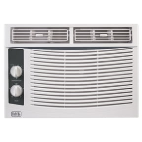 BLACK+DECKER BWAC05MWTB 5,000 BTU Window Air Conditioner, Cools up to 150 sq. ft., Energy Efficient, White