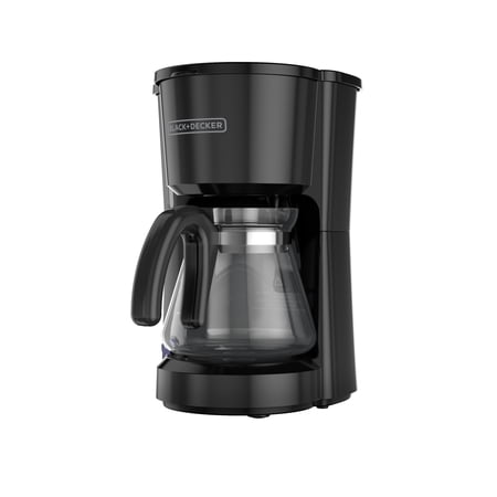 BLACK+DECKER 5-Cup* Coffee Maker, Compact Design, Black, CM0700B