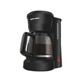 BLACK+DECKER Compact 5Cup Coffee Maker, Easy Brews, Black, CM0700B