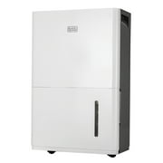 BLACK+DECKER 50-Pint Portable Dehumidifier 4500 sq. ft., ENERGY STAR Certified, BD50MWSA, White
