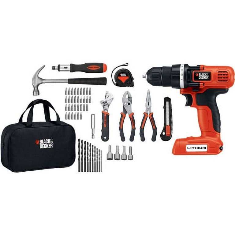 Black and Decker LDX172PK - 7.2V Lithium Cordless Drill Project