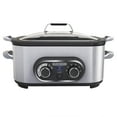 thumbnail image 1 of BLACK+DECKER 6.5 Quart Multi Cooker, Stainless Steel, MC1100S, 1 of 5