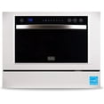 thumbnail image 1 of BLACK+DECKER 6-Place Setting Compact Countertop Dishwasher, Accommodates up to 10-In. Dinner Plates, BCD6W, 1 of 5