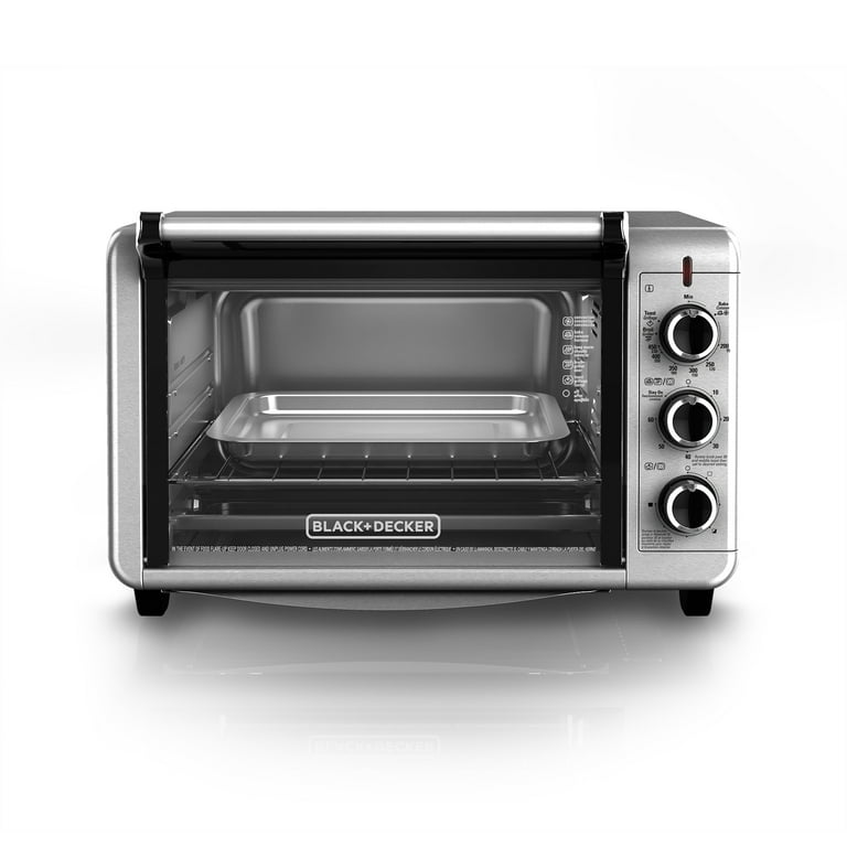 Black & Decker Convection Toaster/Pizza Oven - Black for sale online