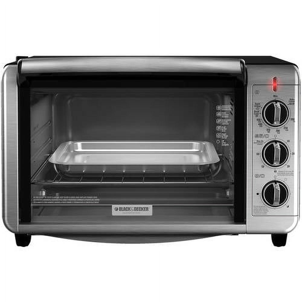 BLACK+DECKER 6Slice Countertop Convection Oven, To3230sbd