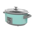 thumbnail image 1 of BLACK+DECKER 7-Quart Slow Cooker, SC2007D, Lid Holder, 3 Heat Settings, Extra Large Handles, Dishwasher Safe, Teal, 1 of 5