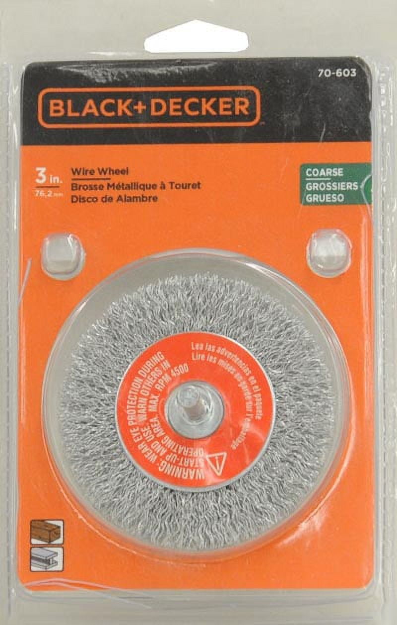BLACK+DECKER™ 70-603 3" Coarse Wire Wheel