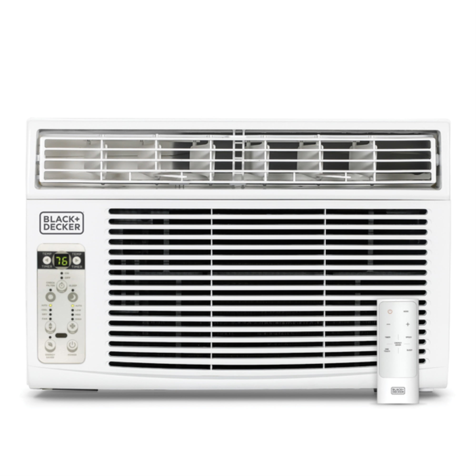 White 8000 BTU Window Air Conditioner with Remote Control
