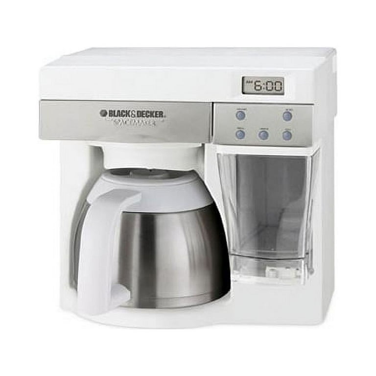 Black & Decker Spacemaker SDC2B Drip Coffee Maker Under Counter Ivory Tested