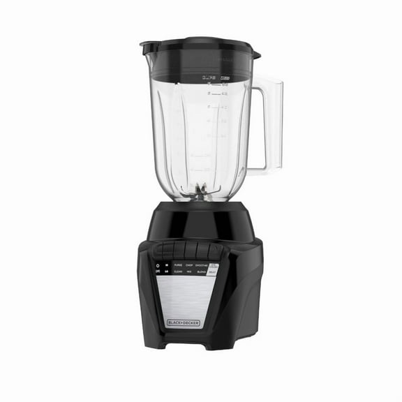 BLACK+DECKER 700W Stainless Steel 6-Tip IceCrush Blender, 8 Speeds + Pulse, 7-Cup Ergonomic Jar (56oz), Ice Crushing & Smoothie Maker