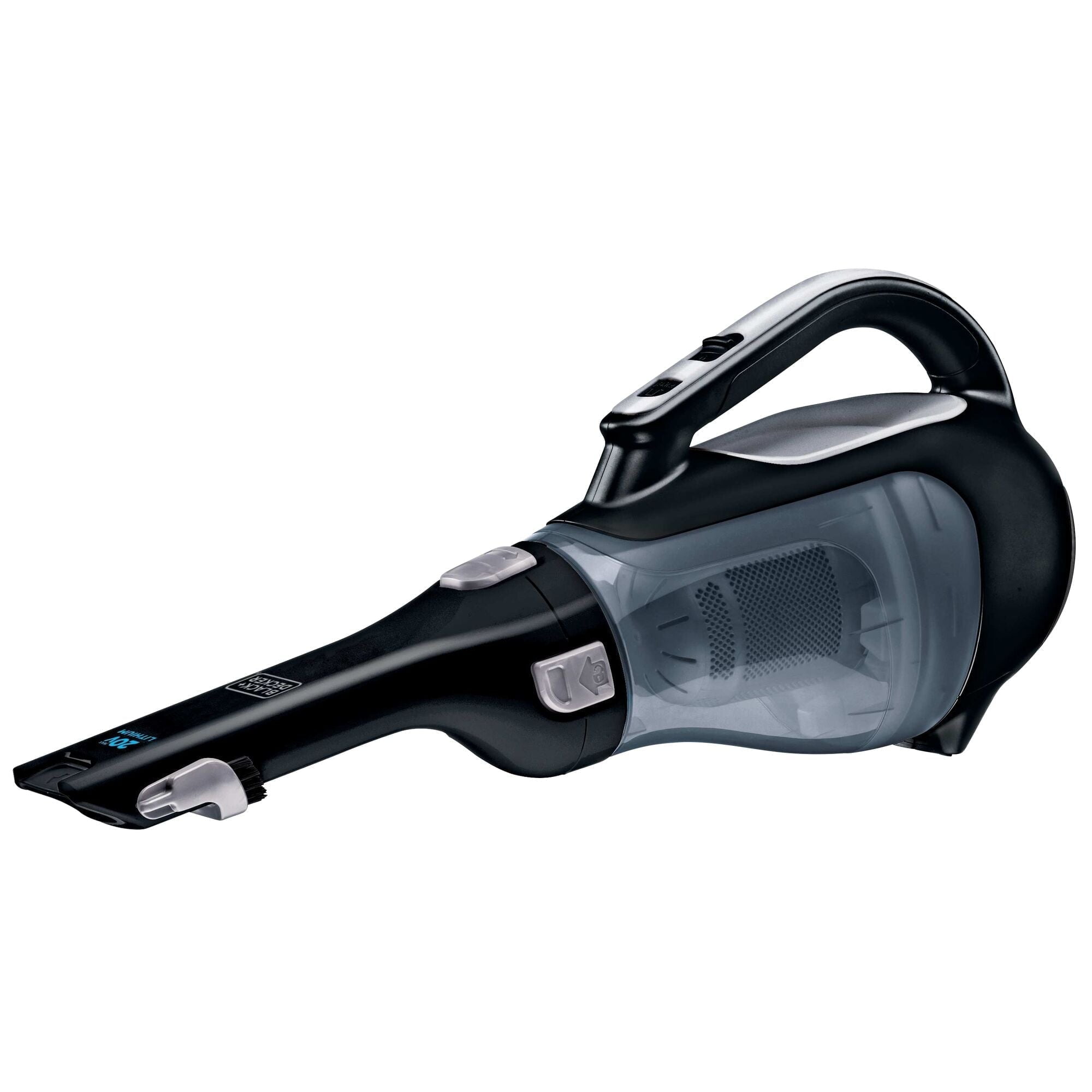 BLACK+DECKER 20V MAX* Lithium Cordless Handheld Vacuum, for Everyday Cleanup, with Flip-Up Brush and Powerful Suction, BDH2000L, Black